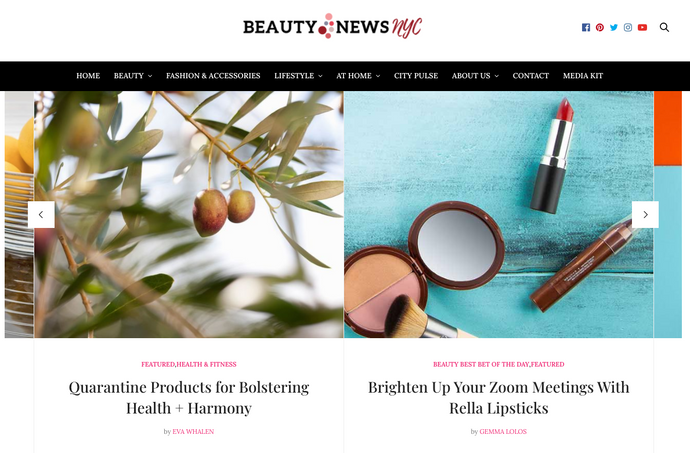 Rella in the News: Brighten Up Your Zoom Meetings With Rella Lipsticks