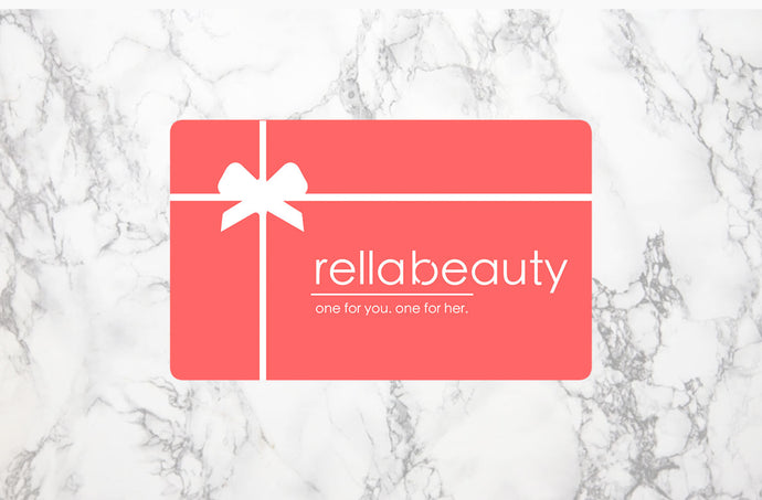 Introducing Rella Beauty Gift Cards!